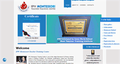 Desktop Screenshot of ipwmontessori.com